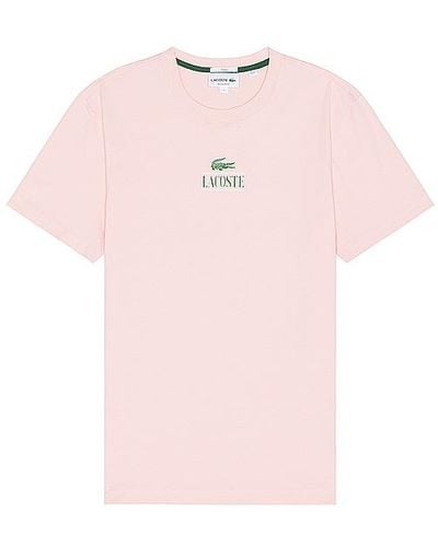 Lacoste SHIRTKLEIDER - Pink
