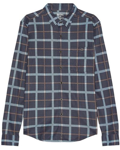 Rhone Hardy Flannel Shirt - ブルー