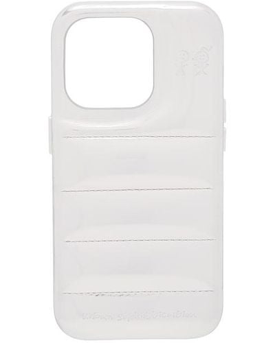 Urban Sophistication Iphone 15 Pro Puffer Case - White