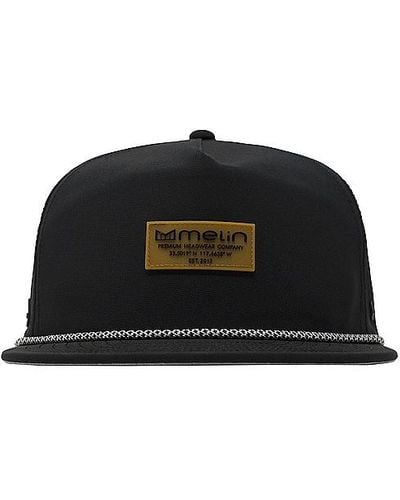 Melin Hydro Coronado Brick Hat - Black