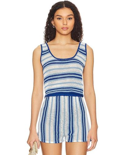 Solid & Striped The Charlie Top - Blue