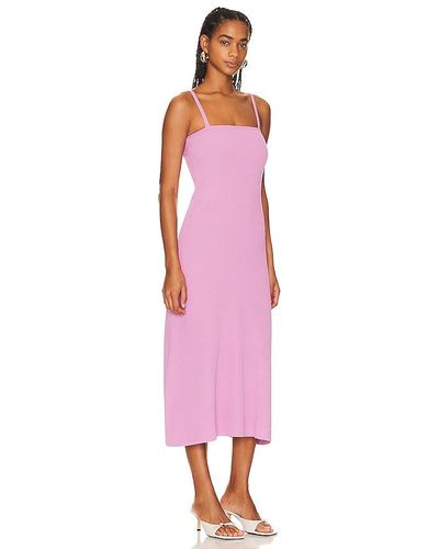 MINKPINK STRICK MIDIKLEID LOVITA - Pink