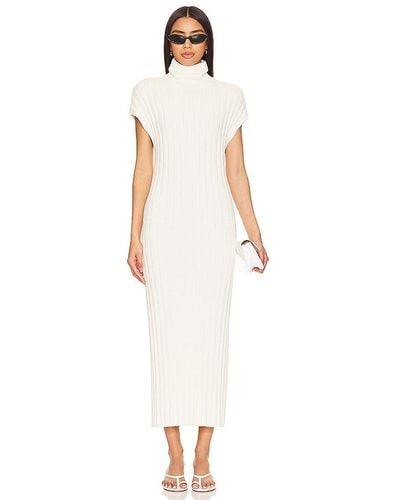 House of Harlow 1960 X Revolve Mili Boucle Midi Dress - White