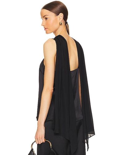 L'Agence Riviera Cape Top - Black