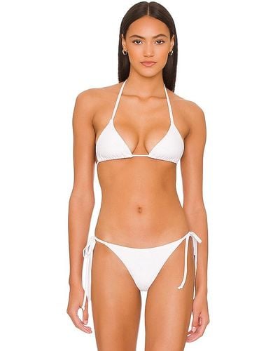 superdown Pamela Bikini Top - White