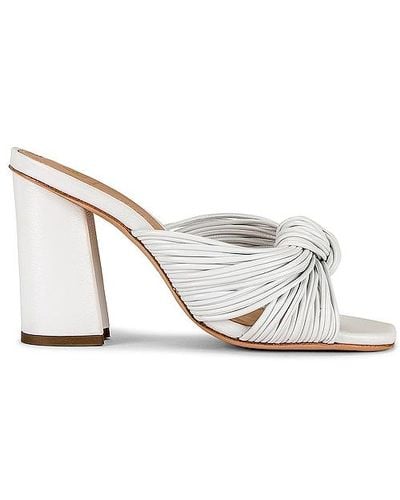 House of Harlow 1960 X Revolve Multi Strap Knotted Sandal - White