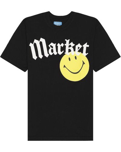 Market Tシャツ - ブラック