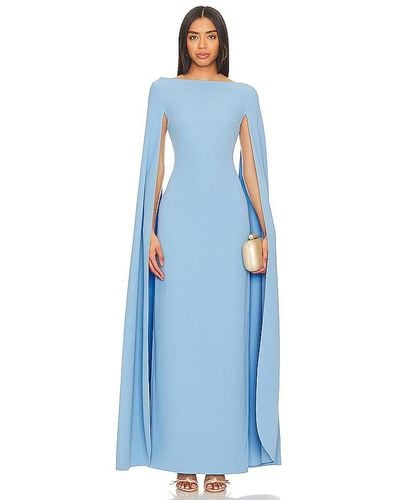 Solace London Sadie Maxi Dress - Blue