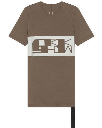 Rick Owens DRKSHDW Tシャツ - ブラウン