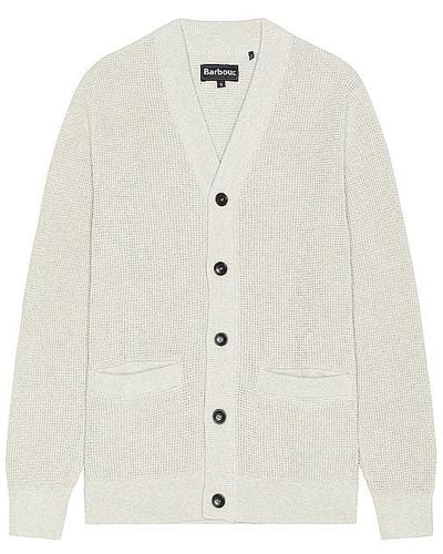 Barbour Howick Cardigan - White