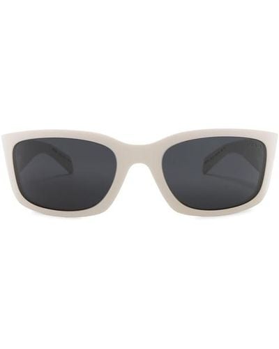 Prada Wrap Sunglasses - White