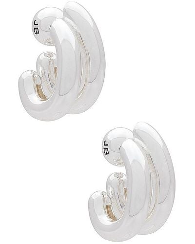 Jenny Bird BOUCLES D'OREILLES FLORENCE - Blanc