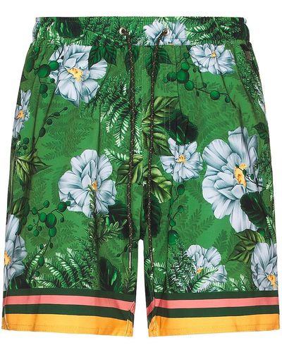 Green Agua Bendita Beachwear for Men | Lyst