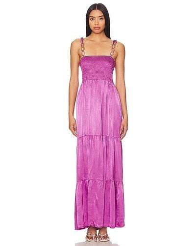 Rays for Days MAXIKLEID ELANOR - Pink