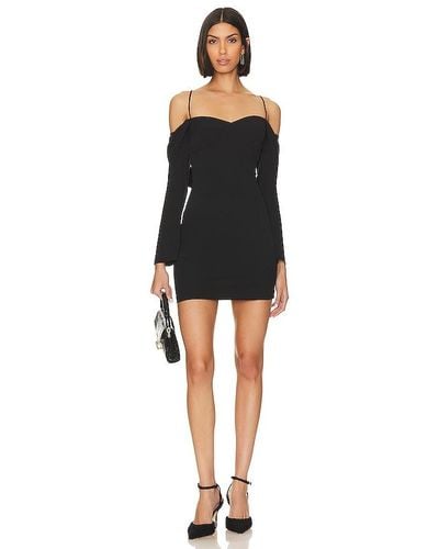 Amanda Uprichard X Revolve Sims Dress - Black