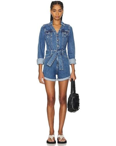 PAIGE Maggy romper - Azul