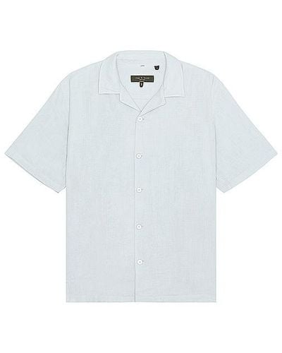 Rag & Bone Avery Gauze Shirt - White