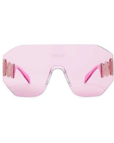 Versace Shield Sunglasses - Pink