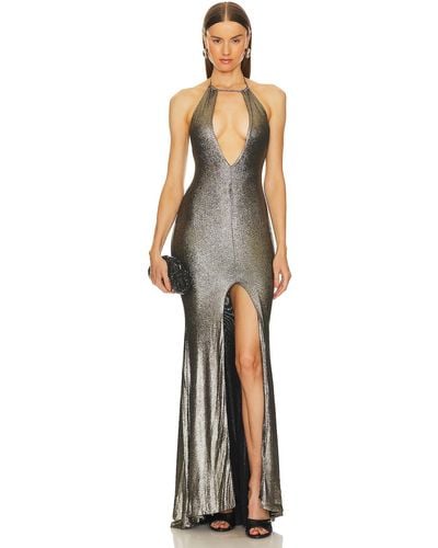 Michael Costello X Revolve Zephyr Gown - メタリック