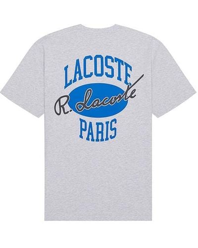 Lacoste Classic Fit Tee - Blue