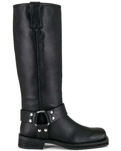 Tony Bianco Biker Boot - Black