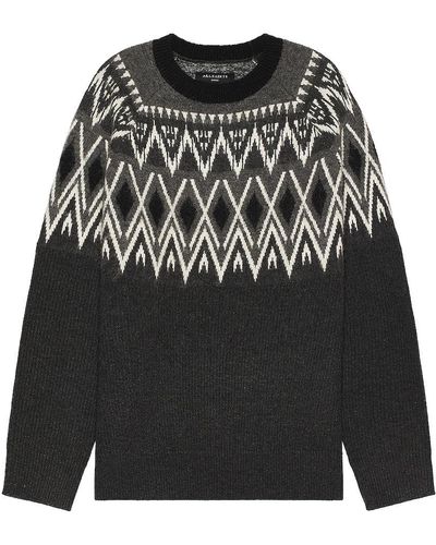 AllSaints セーター - ブラック