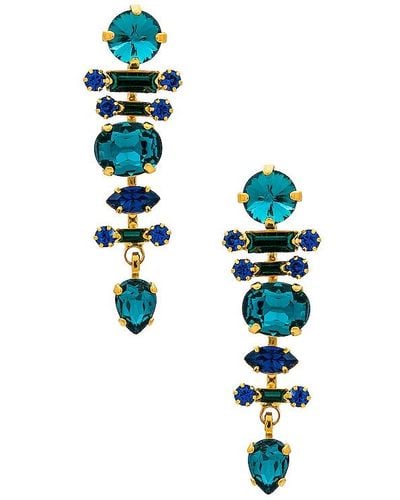 Elizabeth Cole Kyline Earrings - Blue