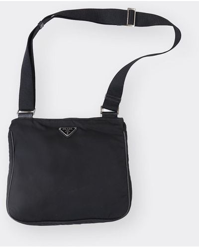 Prada Vintage Crossbody Bag - Black