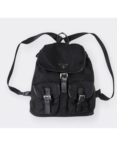 Prada Vintage Backpack - Black