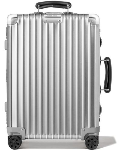 RIMOWA Cabin リモワ クラシック キャビン スーツケース シルバー - ホワイト