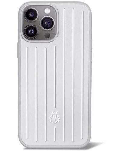 RIMOWA Aluminium Case For Iphone 13 Pro Max - White