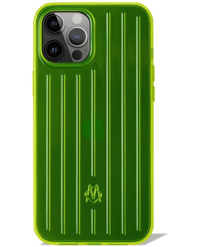 RIMOWA (リモワ) Iphone 12 Pro Max ケース Neon ライム - グリーン