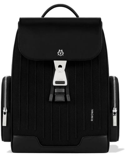 RIMOWA Canvas Flap Backpack Small - Black