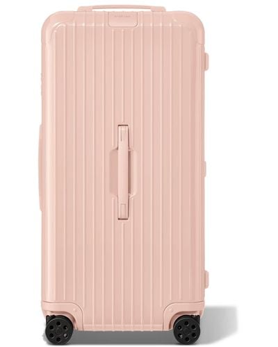 RIMOWA Essential Trunk Plus Large Check-in Suitcase - Pink