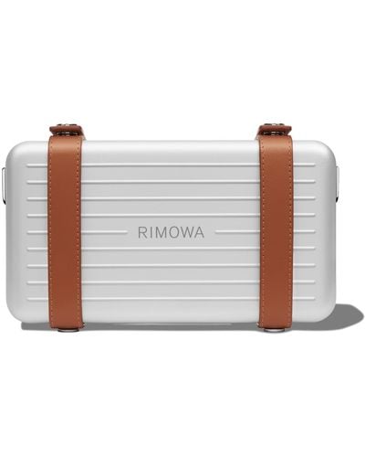 RIMOWA Aluminium Cross-body Bag - Metallic