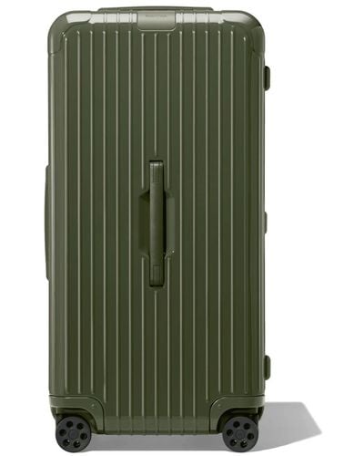 Rimowa top green suitcase