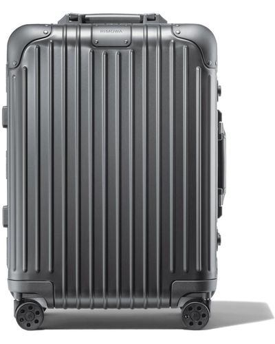 RIMOWA Original Original Cabin Suitcase In Mercury Gray - Aluminium - 55x40x23 Suitcase - Multicolor