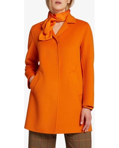 Cappotti Arancione da donna | Lyst