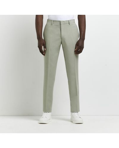 River Island Suit Trousers - Green