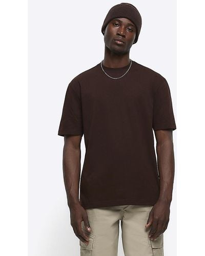 River Island T-shirt - Brown