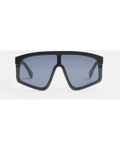 River Island Black Oversized Sunglasses