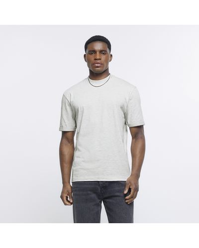 River Island Ecru T-shirt - White