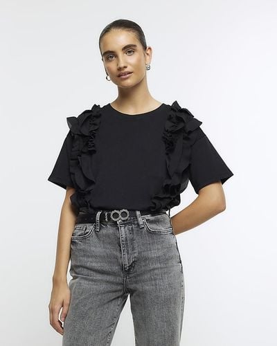 Women's River Island T-shirts from $19 | Lyst