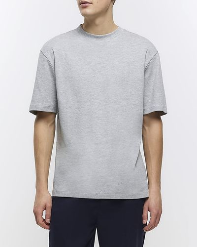 River Island Ri Studio T-shirt - Grey