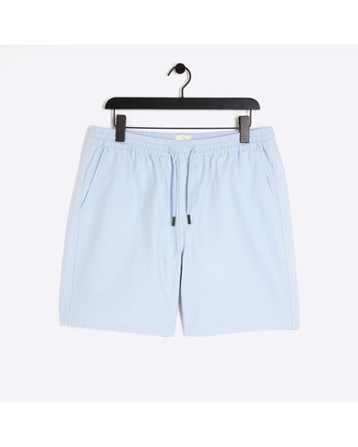 River Island Pull On Shorts - Blue