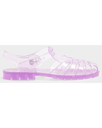 River Island Jelly Sandals - Purple