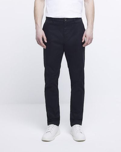 River Island Casual Chino Trousers - White