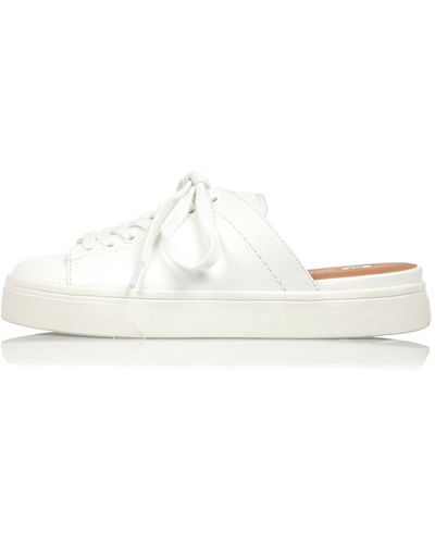 River Island White Backless Sneakers