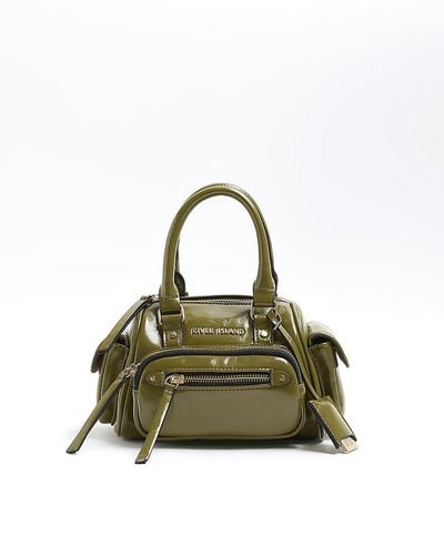 River Island Utility Small Shoulder Bag - Green