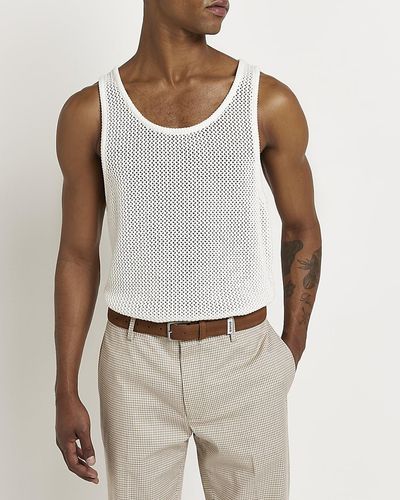 River Island Sleeveless t-shirts for Men, Online Sale up to 47% off
